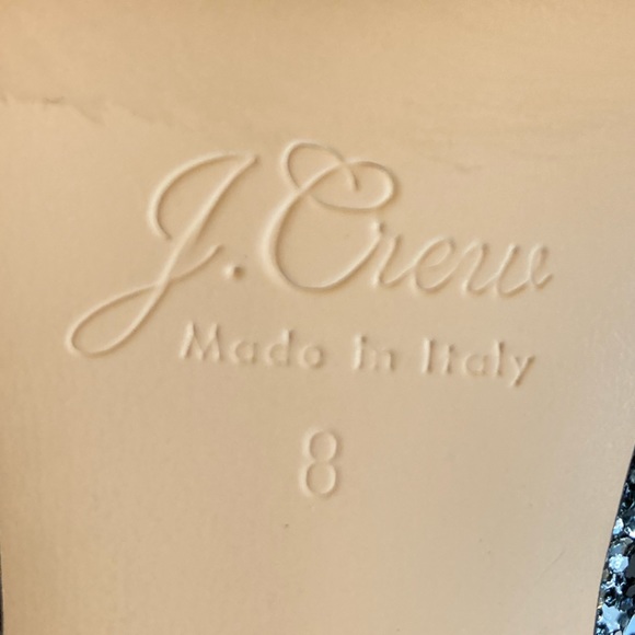 J. Crew Elsie pumps in gunmetal glitter - Picture 8 of 12